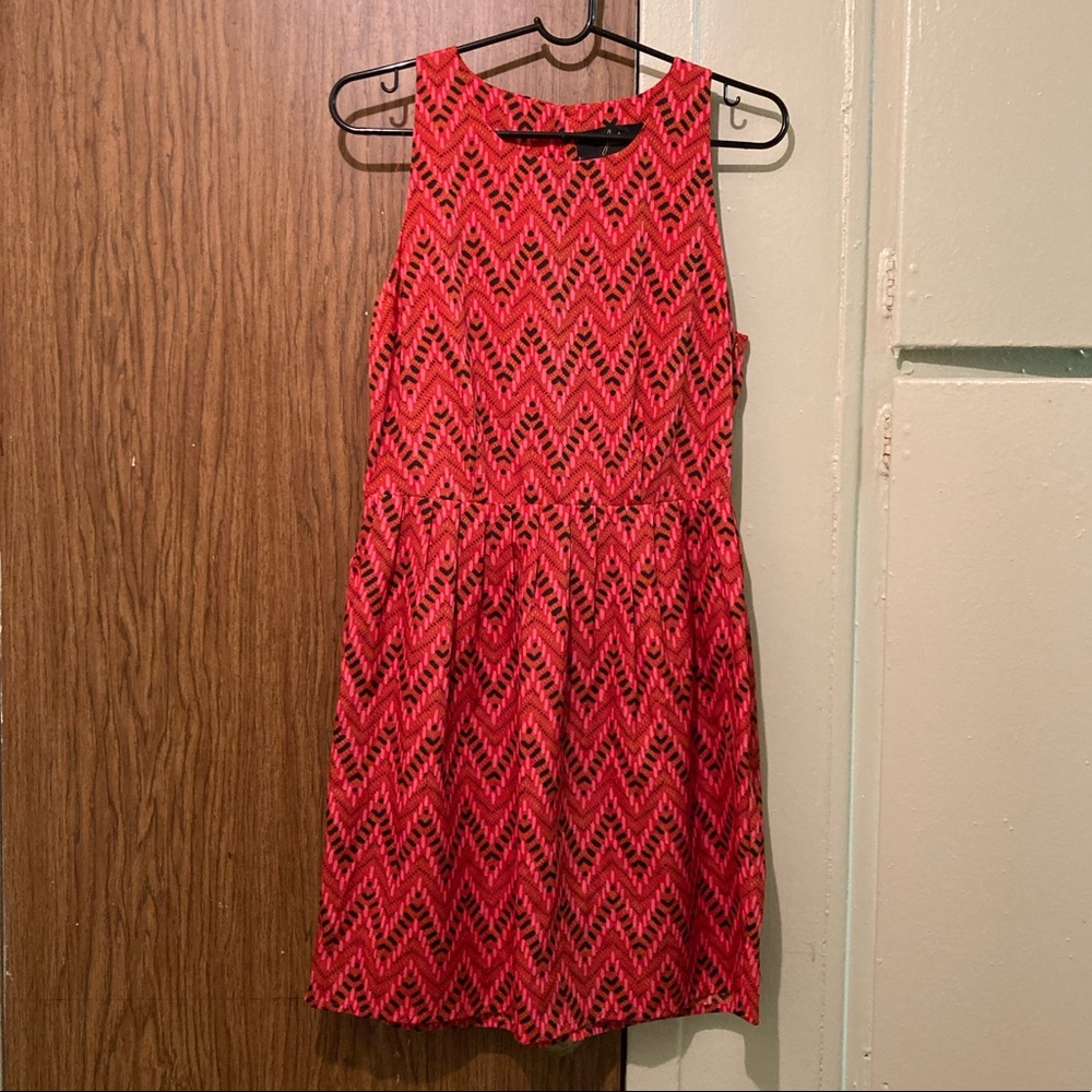 Jack By BB Dakota Women’s Dress Size M Multicored Pink.